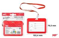 Opakowanie Etui na identyfikator czerwone