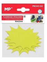 Etykiety cenowe fluorescencyjne żółte 100x65mm. Wydawca: MP Main Paper. SmakLiter.pl Opakowanie Etykiety cenowe fluorescencyjne żółte 100x65mm