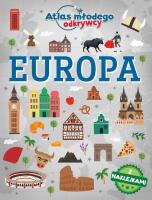 Okładka książki Europa. Atlas młodego odkrywcy (z naklejkami)
