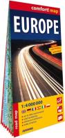 Okładka książki Europa (Europe) laminowana mapa samochodowa...