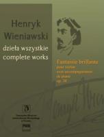Okładka książki Fantaisie brillante na skrzypce i fortepian op. 20