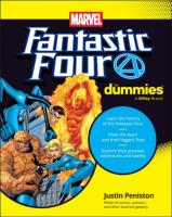 Fantastic Four For Dummies wer. angielska. Autor: Justin Peniston. SmakLiter.pl Okładka książki Fantastic Four For Dummies wer. angielska