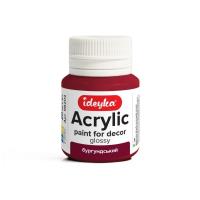 Opakowanie Farba akrylowa Burgundy 20ml