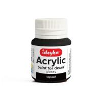 Opakowanie Farba akrylowa Czarny 20ml