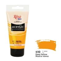 Opakowanie Farba akrylowa dark yellow 410 75ml