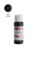 Opakowanie Farba akrylowa Matt czarny 60ml HAPPY COLOR