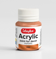Opakowanie Farba akrylowa metaliczna Miedź 20ml