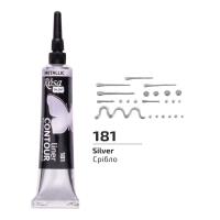 Opakowanie Farba aktylowa konturowa universal silver 20ml