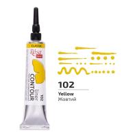 Opakowanie Farba aktylowa konturowa universal yellow 20ml