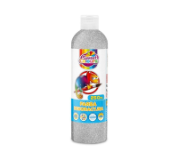 Opakowanie Farba dekoracyjna brokatowa srebrna 250ml
