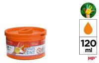 Opakowanie Farba do malowania palcami pomarańcz 120ml (6szt)