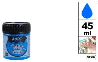 Opakowanie Farba do szkła i ceramiki 45ml niebieska (6szt)