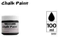 Opakowanie Farba kredowa 100ml czarna (6szt)