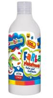 Opakowanie Farba plakatowa biała 500ml BAMBINO