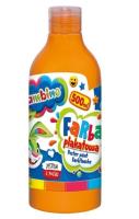 Opakowanie Farba plakatowa pomarańczowa 500ml BAMBINO