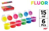 Opakowanie Farba plakatowa tempera fluor 6x15ml