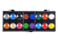 Opakowanie Farby akwarelowe 23mm 16 kolorów