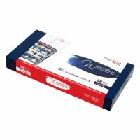 Opakowanie Farby akwarelowe w kostkach classic w metalowej kasetce 28 kolorów