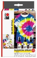 Opakowanie Farby do tkanin w spreju Tie Dye 4el