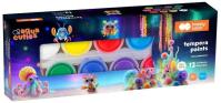 Opakowanie Farby plakatowe 25ml Aqua Cuties 12kol HAPPY COLOR