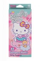 Opakowanie Farby tempera w tubie Hello Kitty 12ml.x 12 kolorów