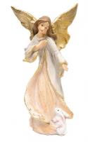 Opakowanie Figura Anioł z zajączkiem 23cm