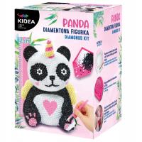 Figurka diamentowa panda KIDEA. Wydawca: Derform. SmakLiter.pl Opakowanie Figurka diamentowa panda KIDEA