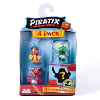 Opakowanie Figurka Piratix Shark Treasure 4-pak