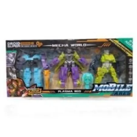 Figurki Transformacja 3szt. Wydawca: Madej. SmakLiter.pl Opakowanie Figurki Transformacja 3szt