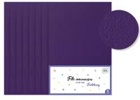 Opakowanie Filc dekoracyjny fioletowy 8szt