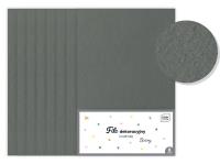 Opakowanie Filc dekoracyjny szary 8szt