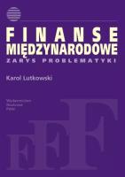 Okładka książki Finanse międzynarodowe