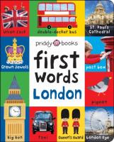 Okładka książki First Words London