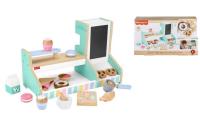 Fisher-Price. Drewniana kawiarenka. Wydawca: Fisher- Price. SmakLiter.pl Opakowanie Fisher-Price. Drewniana kawiarenka