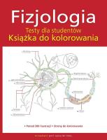 Okładka książki Fizjologia. Testy dla studentów. Książka do kolorowania