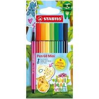 Opakowanie Flamaster Pen 68 Mini Animal vibes 8szt