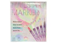 Opakowanie Flamastry do malowania paznokci 12 kolorów