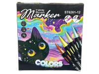 Opakowanie Flamastry dwustronne