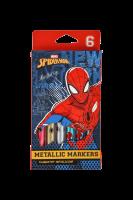 Opakowanie Flamastry metaliczne Disney Spider-Man 6 kolorów