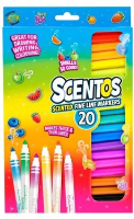 Flamastry pachnące kolorowe 20szt. Wydawca: Scentos. SmakLiter.pl Opakowanie Flamastry pachnące kolorowe 20szt