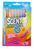 Flamastry pachnące pędzelki 10szt. Wydawca: Scentos. SmakLiter.pl Opakowanie Flamastry pachnące pędzelki 10szt