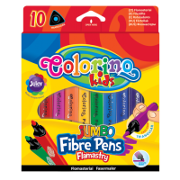 Opakowanie Flamastry trójkątne Colorino 10 kolorów