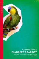 Flaubert's Parrot. Autor: Barnes Julian. SmakLiter.pl Okładka książki Flaubert's Parrot