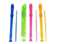 Opakowanie Flet prosty, przezroczysty 33cm