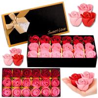 Opakowanie Flower Box Wieczne Pachnące Róże 18szt