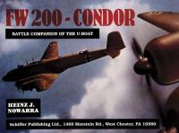 Focke-Wulf Fw 200 Condor. Autor: Heinz J. Nowarra. SmakLiter.pl Okładka książki Focke-Wulf Fw 200 Condor