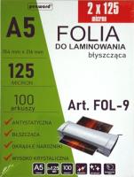 Opakowanie Folia do laminowania A5 100szt
