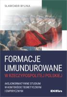 Okładka książki Formacje umundurowane w Rzeczypospolitej Polskiej