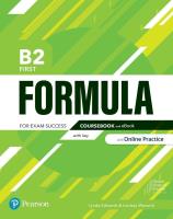 Formula. B2 First CB + key + online + eBook. Autor: Edwards Lynda, Warwick Lindsay. SmakLiter.pl Okładka książki Formula. B2 First CB + key + online + eBook