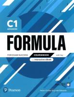 Formula C1 Advanced Coursebook with key and Interactive eBook. Autor: Chilton Helen, Edwards Lynda. SmakLiter.pl Okładka książki Formula C1 Advanced Coursebook with key and Interactive eBook